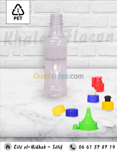 Fabrication bouteille en Plastique