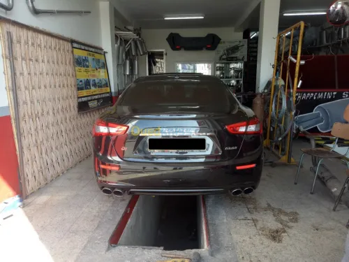 ECHAPPEMENT SERVICE spoiler diffuseur 