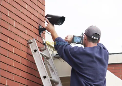 installation camera-surveillance-alarme