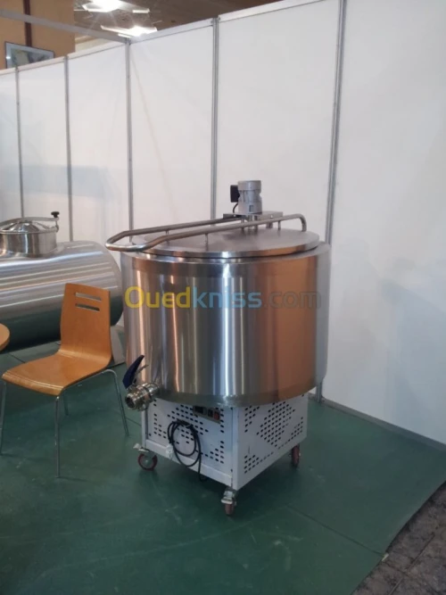 Cuve mélangeur et réfrigérée inox 304