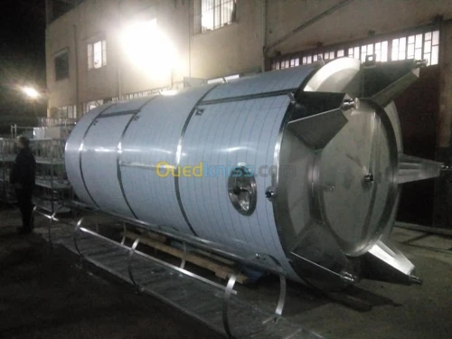 Cuve mélangeur et réfrigérée inox 304