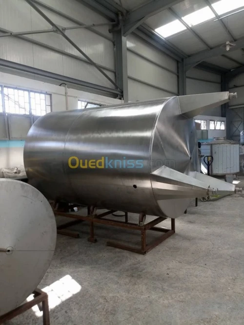 Cuve mélangeur et réfrigérée inox 304