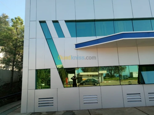alucobond mur rideaux ventilée