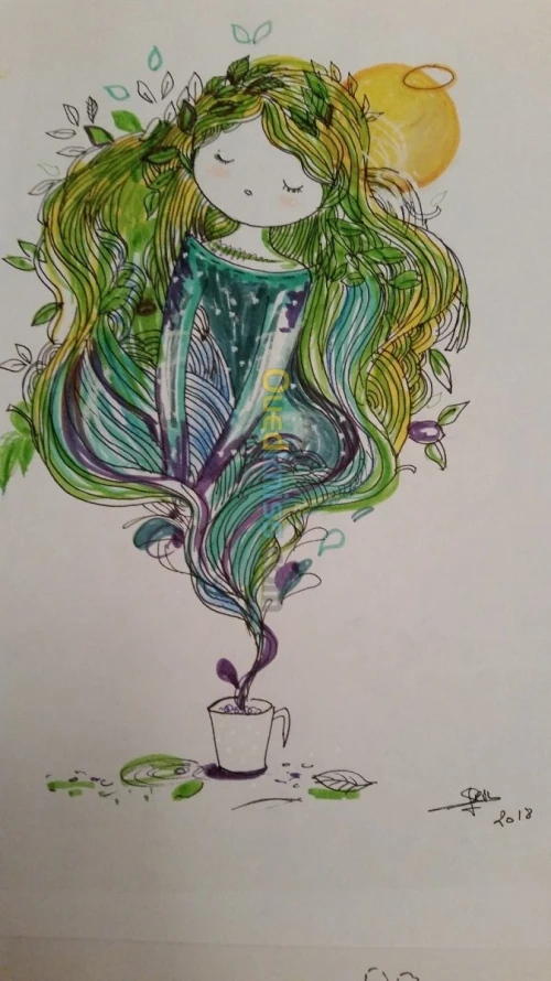 Dessin enfantin pour chambre d'enfants