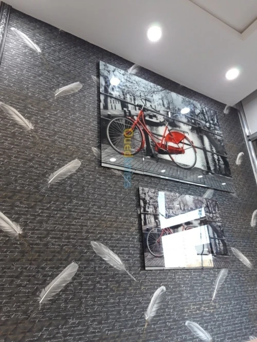 Placo platre , peinture , papier paint