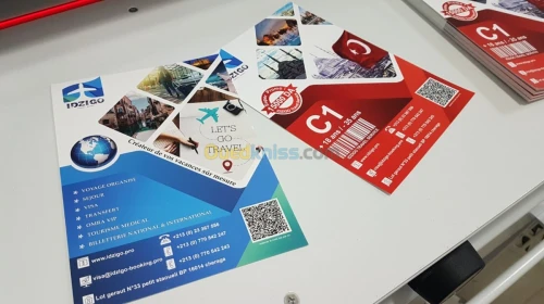 Carte de Visite / flyer / dépliant / chemise
