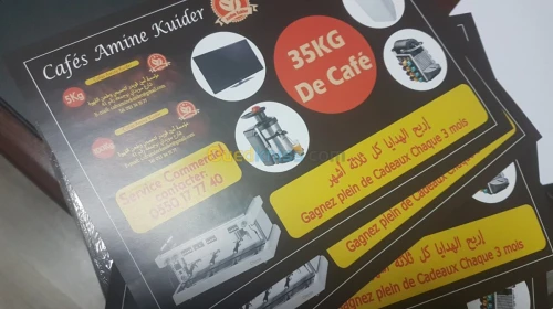 Carte de Visite / flyer / dépliant / chemise