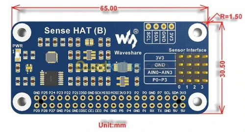 Carte d'extension capteurs  Raspberry arduino