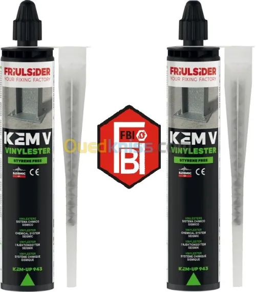 MORTIER DE SCELLEMENT& RESINE CHIMIQUE