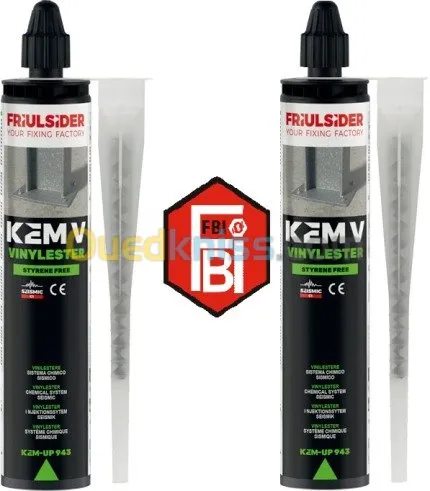 MORTIER DE SCELLEMENT& RESINE CHIMIQUE
