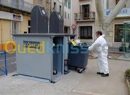 RÉPARATION CONTENEUR DÉCHETS ENTERRÉS