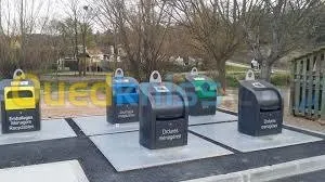 RÉPARATION CONTENEUR DÉCHETS ENTERRÉS