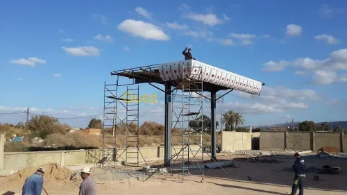 Revêtement en alucobond / murs rideaux