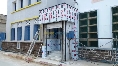 Revêtement en alucobond / murs rideaux