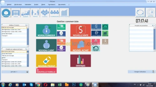 LOGICIEL GESTION COMMERCIALE ITSCOM