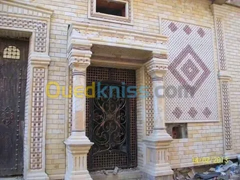 dicoration en pierre taillee fournitur