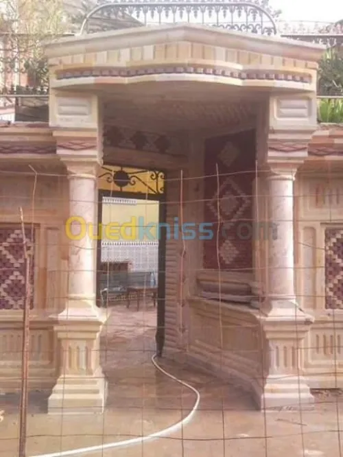 dicoration en pierre taillee fournitur