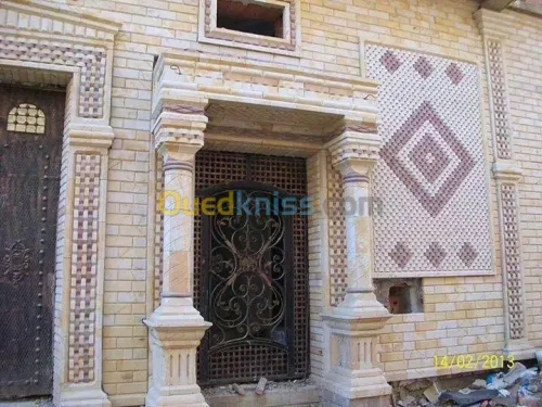 dicoration en pierre taillee fournitur