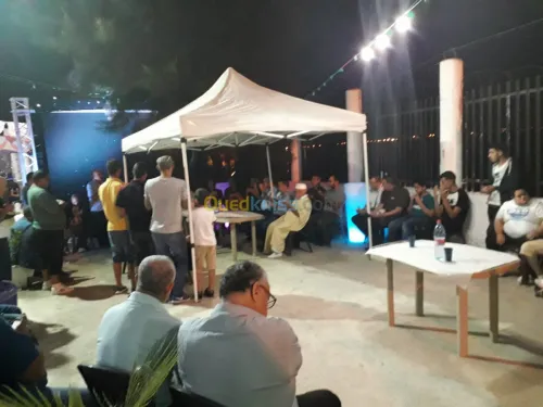 salle de dîner pour fête 