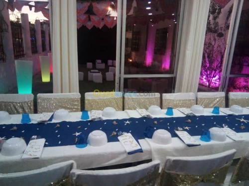 salle de dîner pour fête 