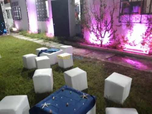salle de dîner pour fête 