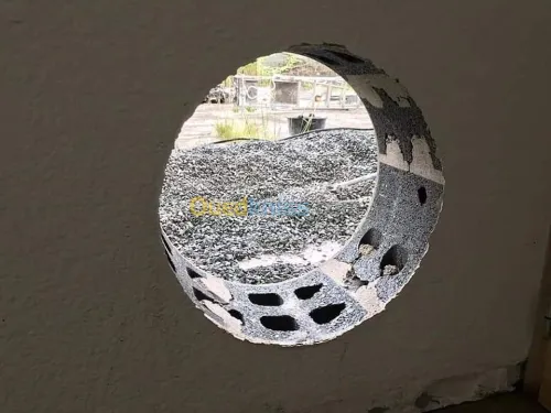 Carrotage de béton
