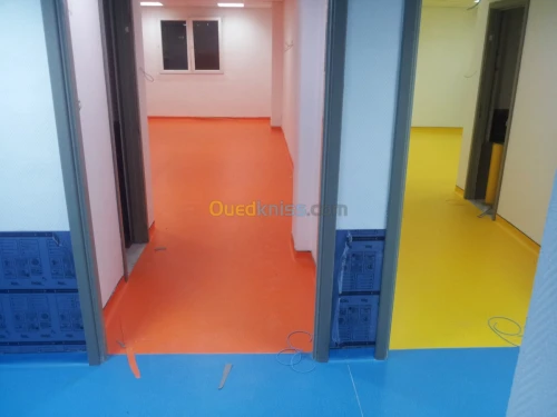 PVC DE BLOC OPERATOIRE,SALLE  BLANCHE