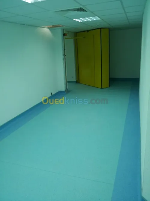 PVC DE BLOC OPERATOIRE,SALLE  BLANCHE