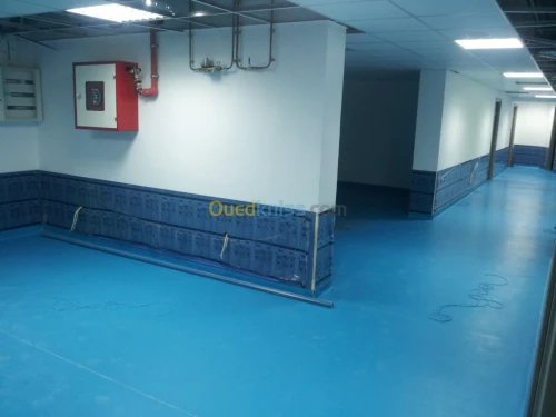 PVC DE BLOC OPERATOIRE,SALLE  BLANCHE