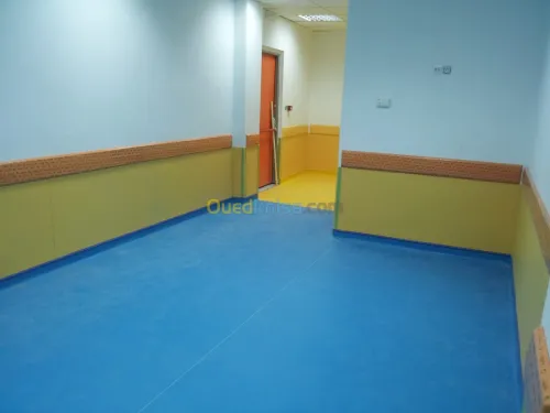 PVC DE BLOC OPERATOIRE,SALLE  BLANCHE