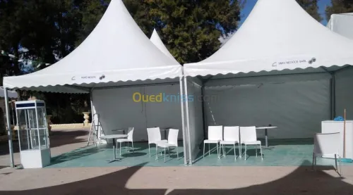 Chapiteaux et stands