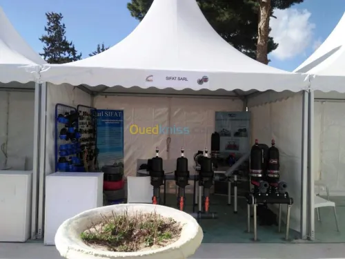Chapiteaux et stands