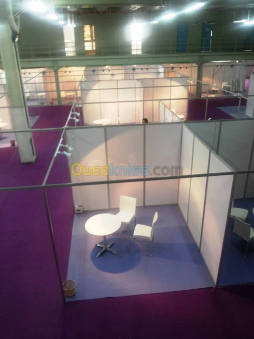 Chapiteaux et stands