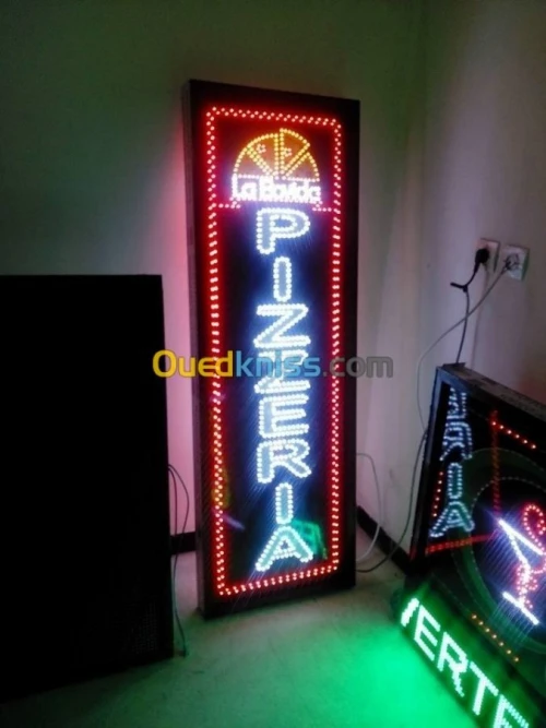 Plaques pharmacie LED Promotion 10-30%