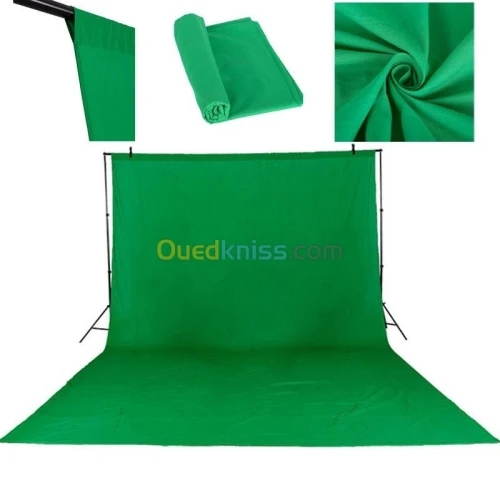 Fond Vert 3x3 3x6 3x12m ... Chroma Key
