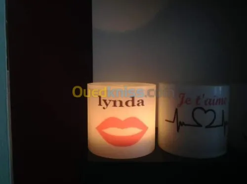 Photophores personnalisés 