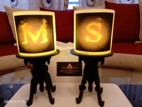 Photophores personnalisés 