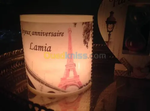 Photophores personnalisés 