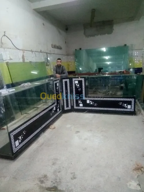 Aménagements et décoration des magasin