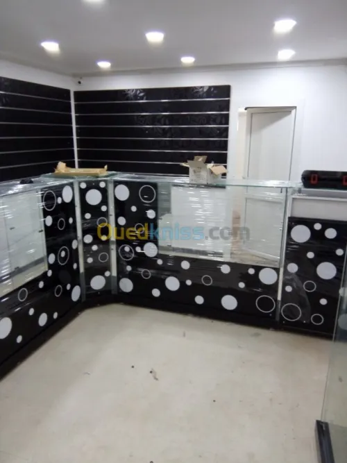 Aménagements et décoration des magasin