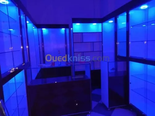 Aménagements et décoration des magasin