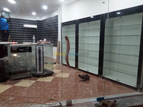 Aménagements et décoration des magasin