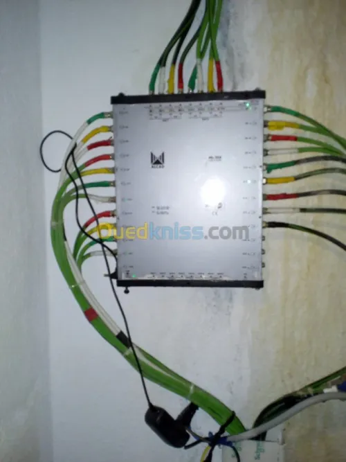 Installation parabole