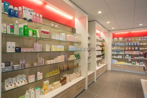Agencement de pharmacie