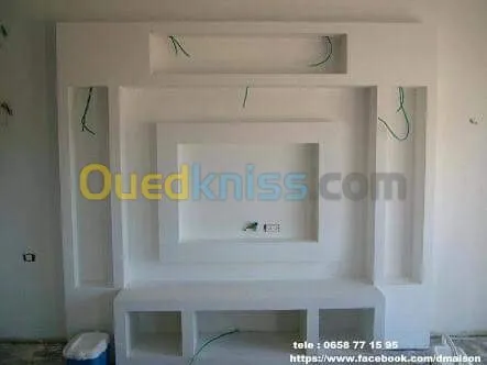 platre et placoplatre et pvc
