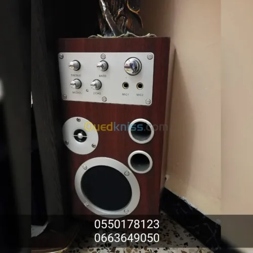 Deux Baffle puissant