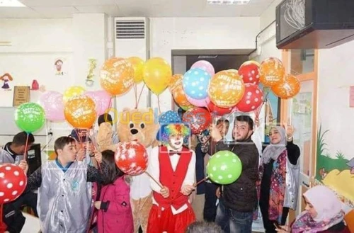 Clown magi magicien mascotte