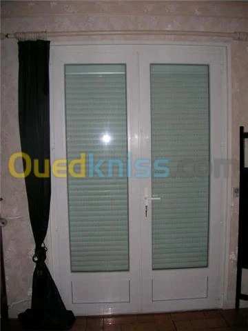 Séparation de bureau aluminium et plac