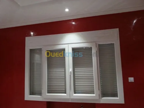 Séparation de bureau aluminium et plac