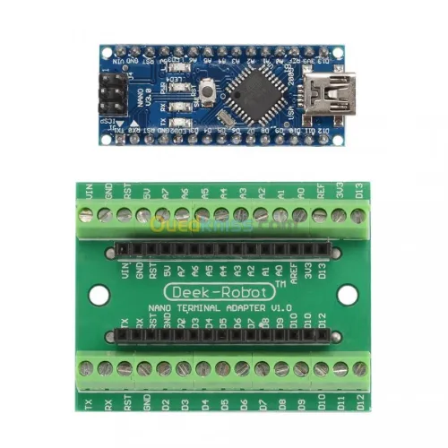 Adaptateur de terminal Arduino nano